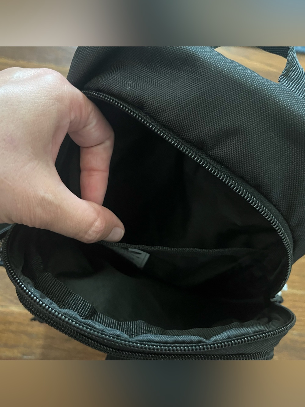 adidas Black Sling Bag - Picture 3 of 15